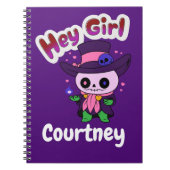 Witch Doctor Voodoo Bob Funny Custom Notitieboek (Voorkant)