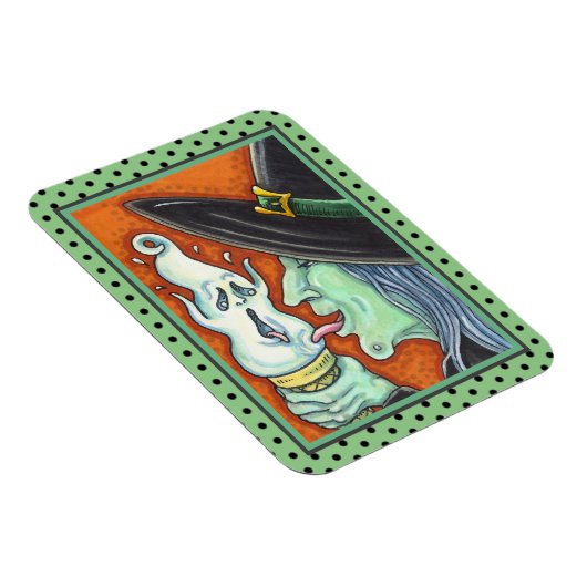 WITCH EAT SCREAMICE CREAM CONE, HALLOWEEN M MAGNEET (Rechterzijde)