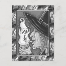 WITCH EAT SCREAMING ICE CREAM CONE, HALLOEEN