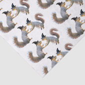Witch Eekhoorns Tissue Paper Tissuepapier (Detail)