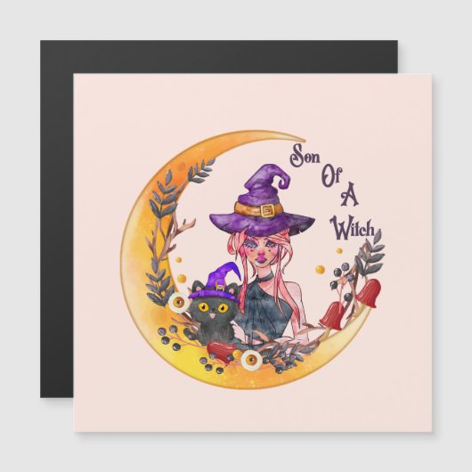 Witch en Black Cat (Voorkant / Achterkant)
