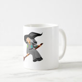 Witch en Broomstick Koffiemok (Voorkant rechts)