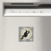 Witch en Cat Magneet (Insitu (Vaatwasser))