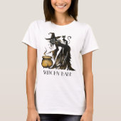 Witch en Cat T-shirt (Voorkant)