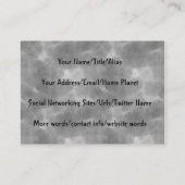 Witch en Cat Visitekaartje (Achterkant)