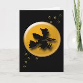 Witch en de maan kaart (Voorkant)