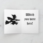 Witch en de maan kaart (Binnen)