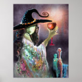Witch en Goblet Poster (Voorkant)