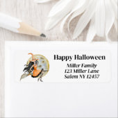 Witch en Moon Etiket (Insitu)