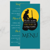 Witch en Moon Magic Spell Menu (Voorkant / Achterkant)