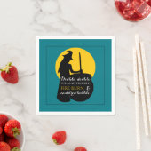 Witch en Moon Magic Spell Napkin Servet (Insitu)