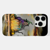 Witch en zwarte kat, Happy Halloween! Case-Mate iPhone Case (Achterkant (horizontaal))
