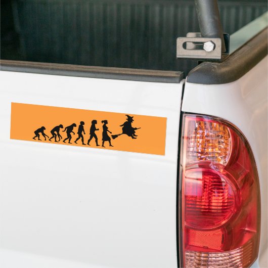 Witch Evolution Bumpersticker (Op Truck)
