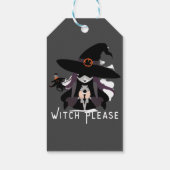 Witch Face Cadeaulabel (Achterkant)