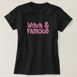 Witch & Famous Halloween T-shirt