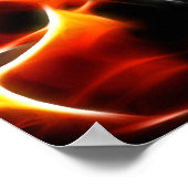 Witch Fiery Skull Poster (Hoek)