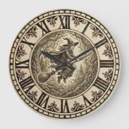 Witch Forest - Wall Clock Grote Klok