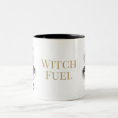 Witch Fuel Gothic Witch Coffee Mug Tweekleurige Koffiemok (Center)