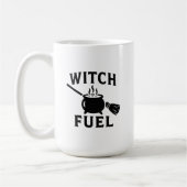 Witch Fuel Mok - Grappige Halloween Koffie Cup (Links)