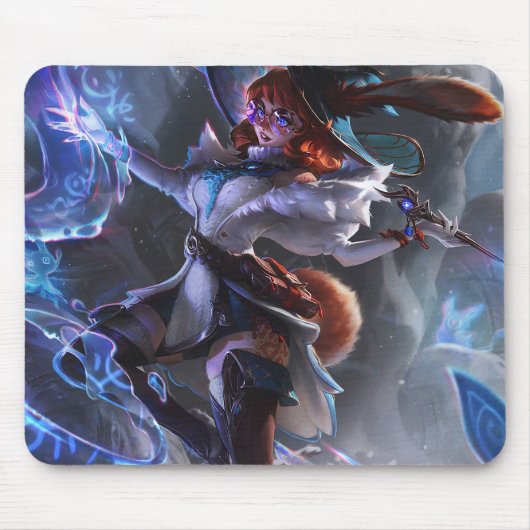 Witch Gaming Mousepad |  bureaublad Muismat (Voorkant)