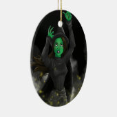 Witch - Geen goede dood Keramisch Ornament (Rechts)