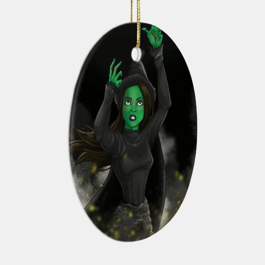 Witch - Geen goede dood Keramisch Ornament (Rechts)