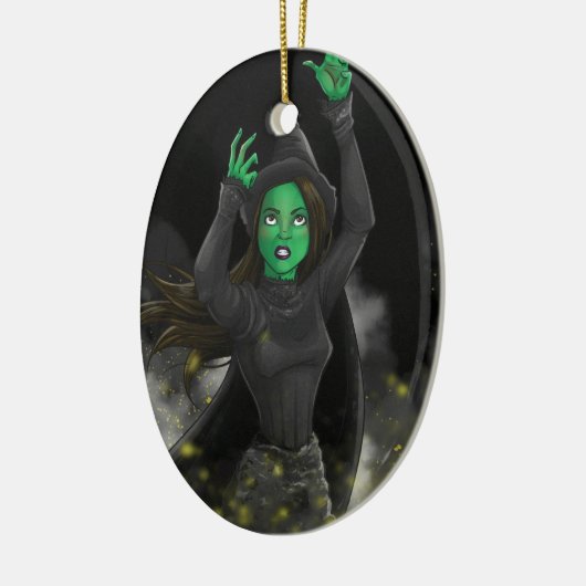 Witch - Geen goede dood Keramisch Ornament (Links)