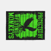 Witch Get My Flying Monkeys  Fleece Deken (Voorkant (Horizontaal))