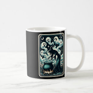 Witch Ghost Cauldron Gothic Supernatural Tarot Aut Koffiemok
