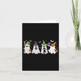 Witch Ghosts Spooky Halloween Witchy Vrouwen Meisj Kaart