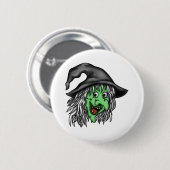 Witch Hag Ronde Button 5,7 Cm (Voorkant /achterkant)
