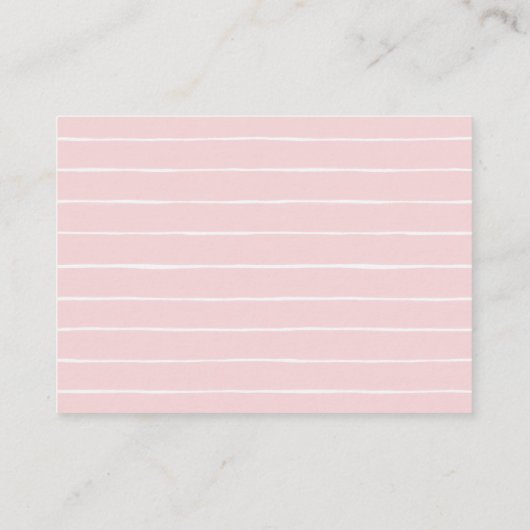 Witch Halloween Baby Shower Books for Baby Informatiekaartje (Achterkant)