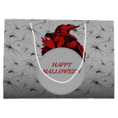 Witch Halloween Gift Bag Groot Cadeauzakje (Achterkant)