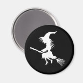 Witch Halloween Magnet (Voorkant / Achterkant)