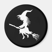Witch Halloween Magnet (Voorkant)