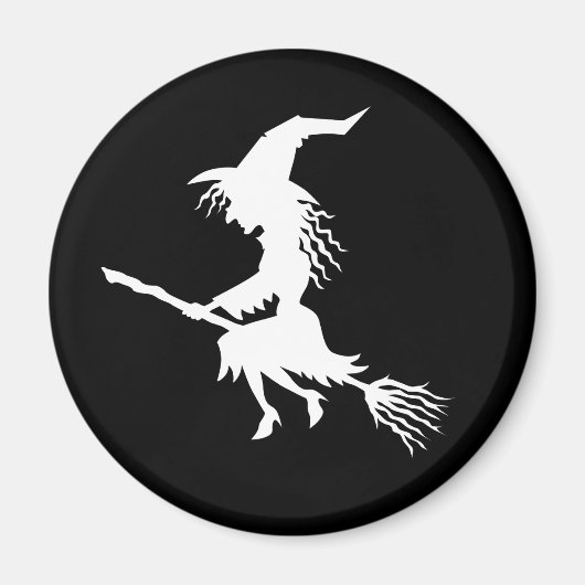 Witch Halloween Magnet (Voorkant)