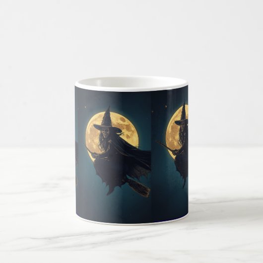 Witch Halloween Mok – Spooky Coffee Cup Gift (Center)