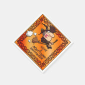 Witch Halloween Napkins slaan Servetten (Hoek)