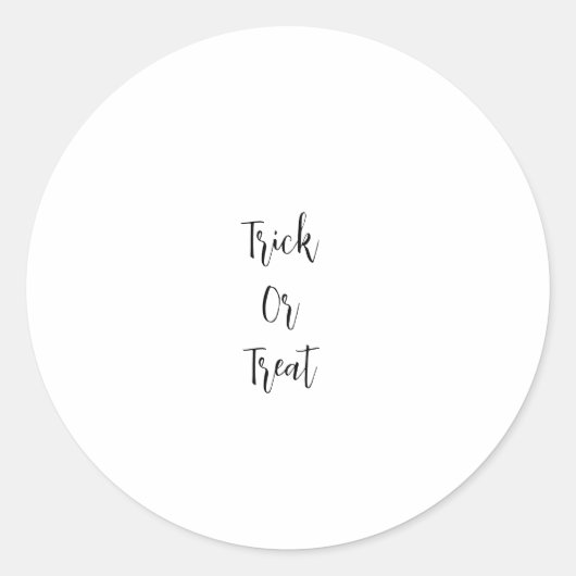 Witch halloween Oktober slecht goed voeg naam eenv Ronde Sticker (Voorkant)