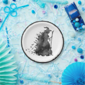Witch Halloween Paper Bord (Feest)