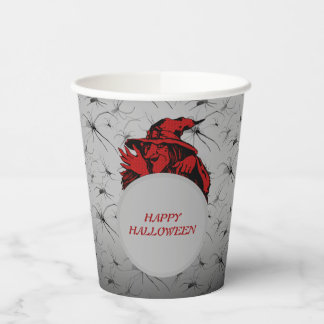 Witch Halloween Paper Cups Papieren Bekers
