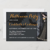 Witch Halloween Uitnodiging (Voorkant)