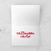 Witch Halloween Uitnodigingskaart (Binnen)