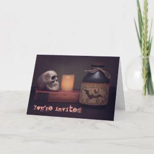 Witch Halloween Uitnodigingskaart