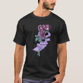 Witch Hand Roses Pastel Goth Nu Goth Premium T-shirt (Voorkant)