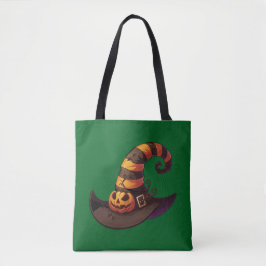 Witch hat tote bag