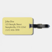 Witch Hazel Flowers Bagagelabel (Achterkant horizontaal)