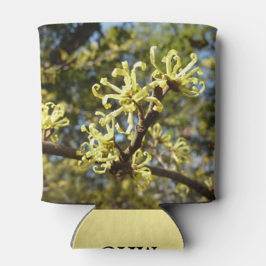 Witch Hazel Flowers Blikjeskoeler (Achterkant)