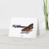 Witch Hazel Flowers Kaart (Achterkant)