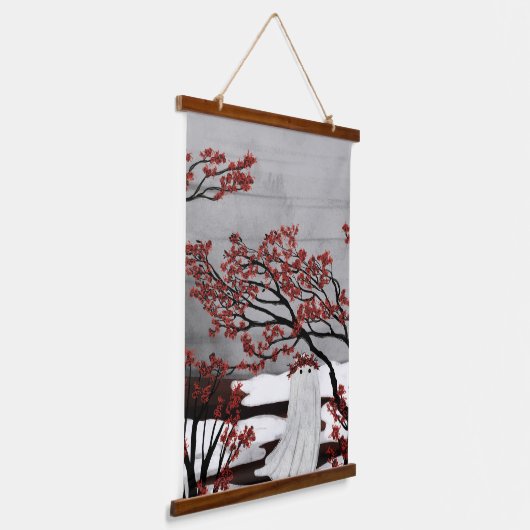 Witch Hazel Ghost Hangend Wandkleed (Gebogen)